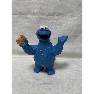 Sesame Street Cookie Monster Plastic 7” Toy Figurine